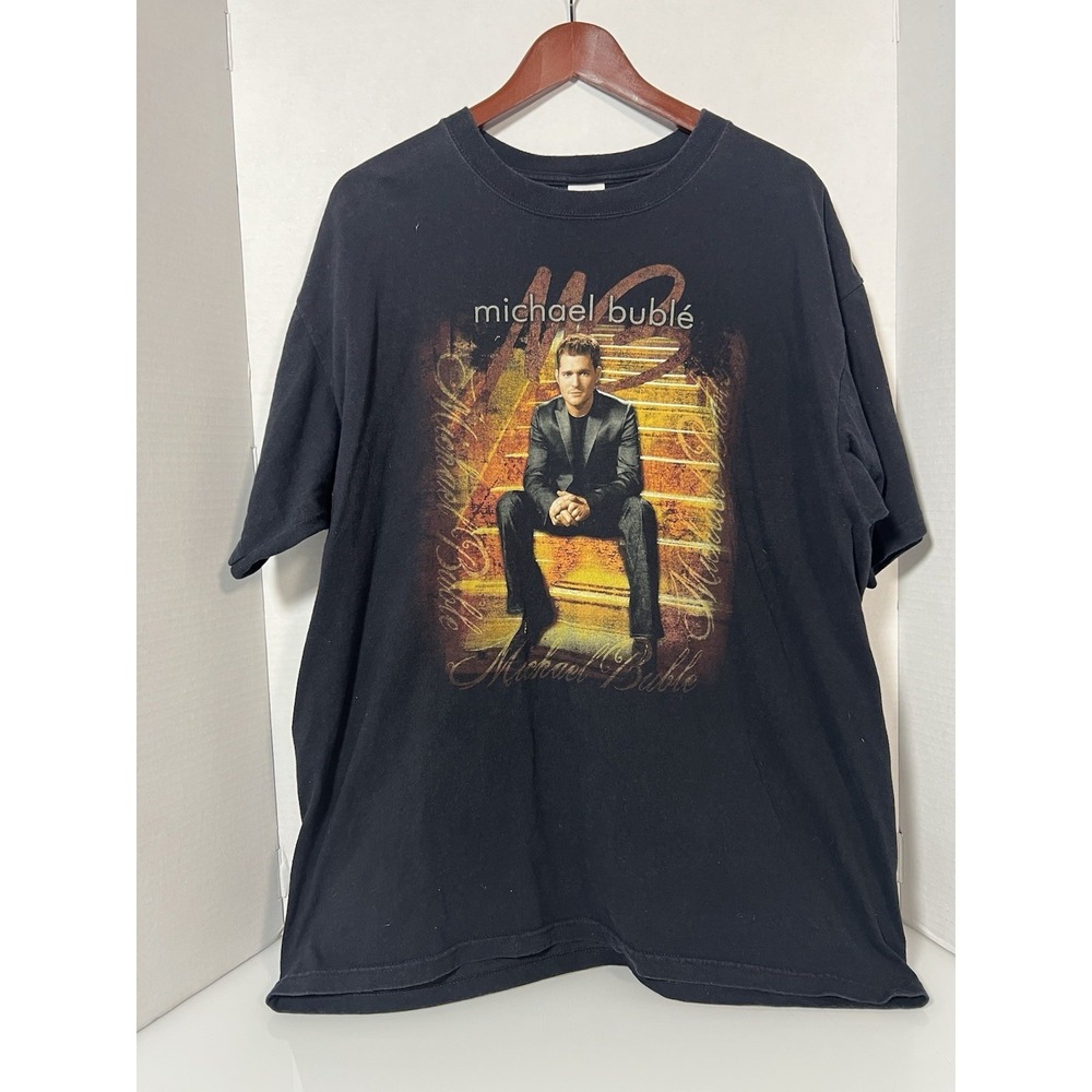 MICHAEL BUBLE' GRAPHIC T-SHIRT XL MUSIC ROCK JAZZ 039